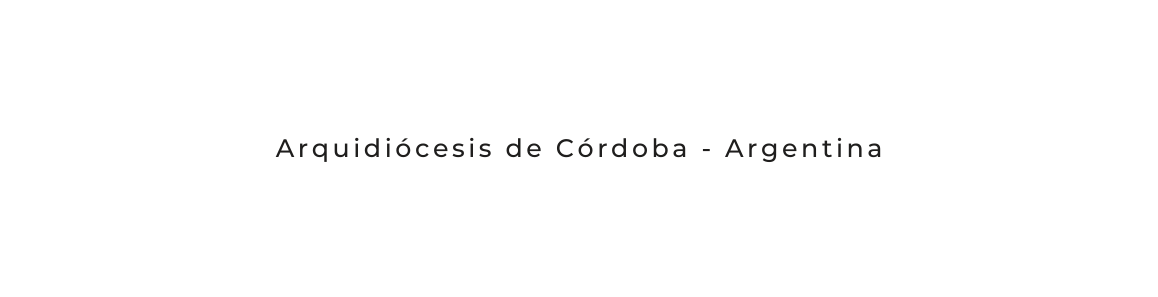 Arquidiócesis de Córdoba Argentina